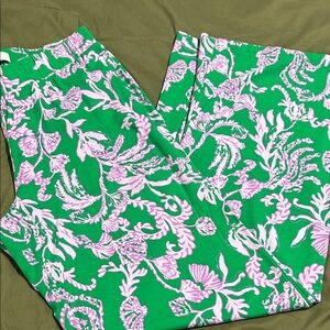 Lilly Pulitzer wide leg pants, size medium